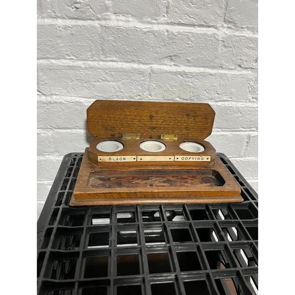 Antique Inkwell - Picture 2 of 5